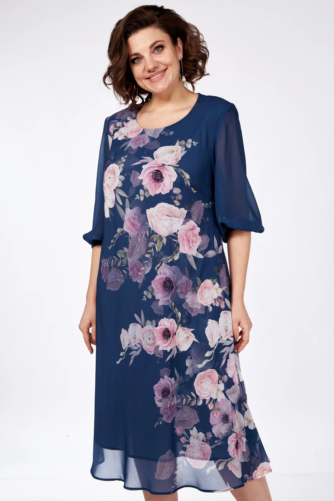 Allison™ Elegant Floral Dress