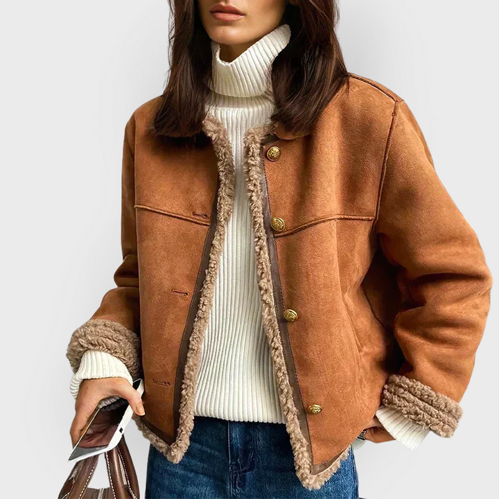 Bellini | Warm Brown Leather Jacket