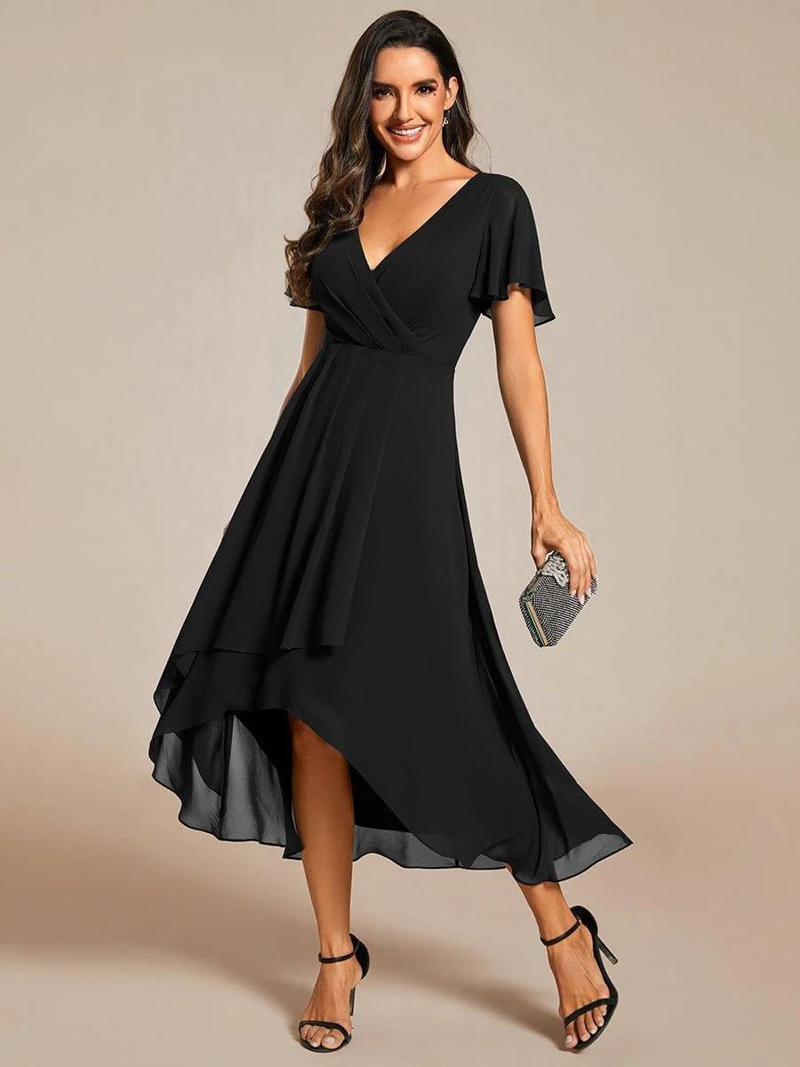 Arah | Ruffled Pleated Dress