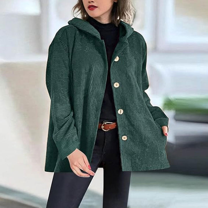 AVERY - Casual Velvet Hoodie Jacket for Autumn