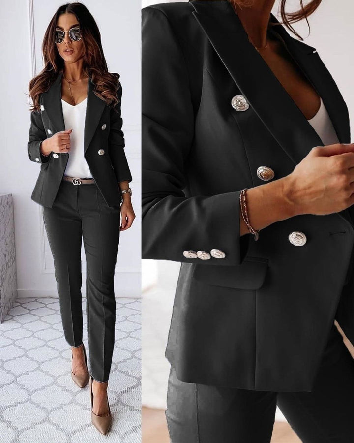 Baylie | Sophisticated Double-Breasted Suit