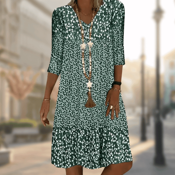 Naila | Elegant Dress With Print