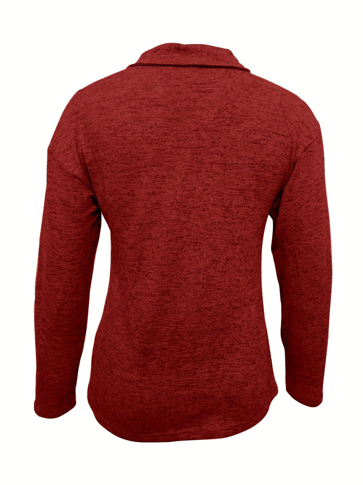 Veyra | Soft half zip with collar