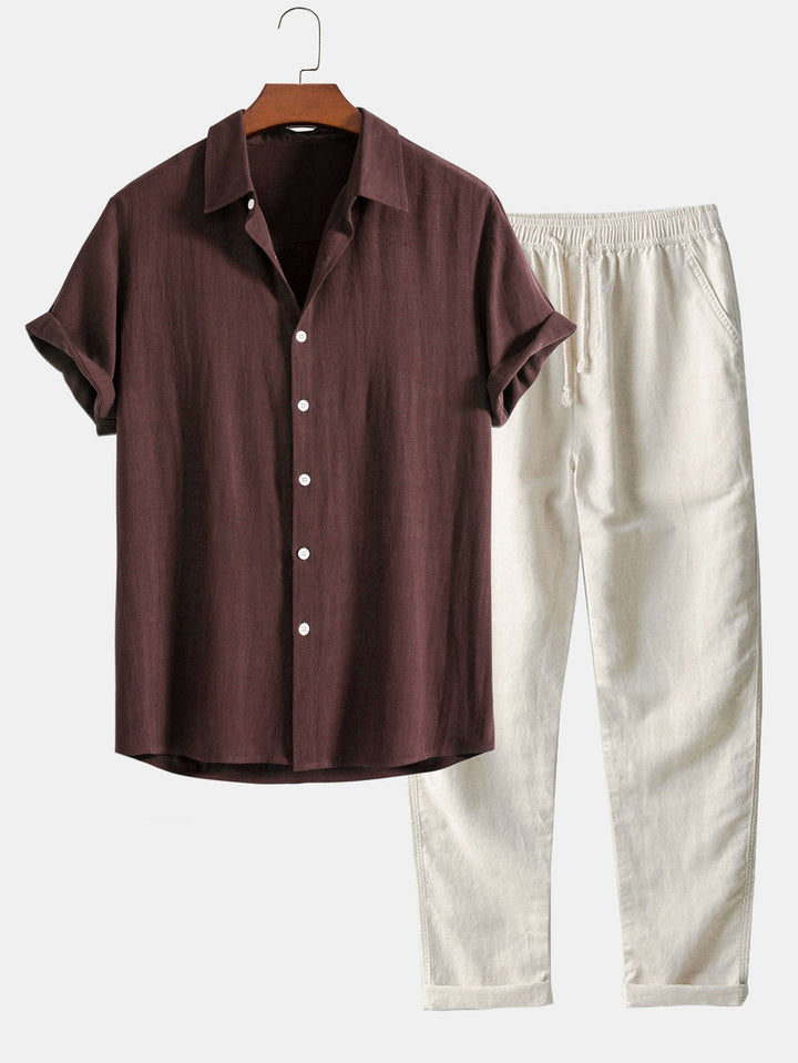 Aguero Polo & Trouser Set