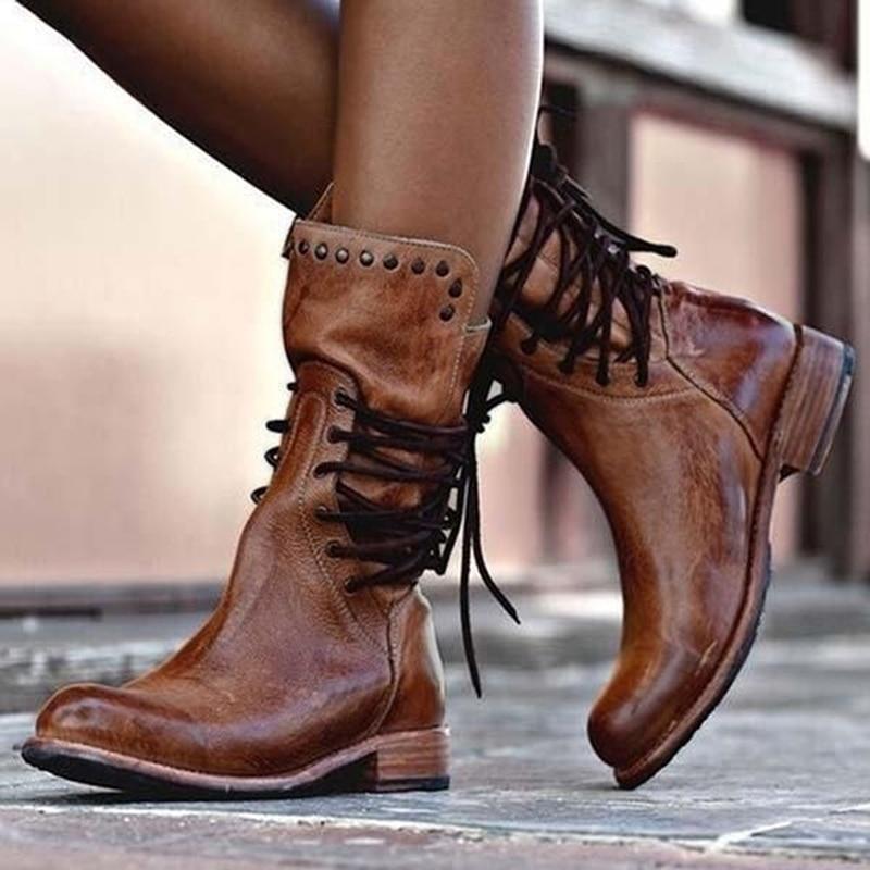 Maura | Lace-up Boots