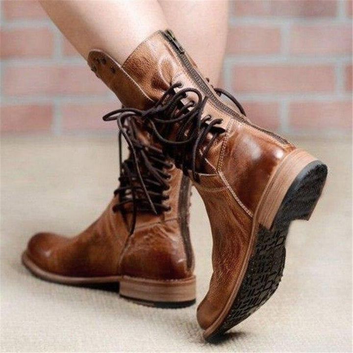 Maura | Lace-up Boots