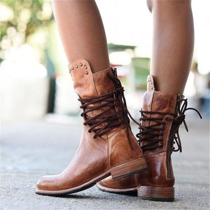 Maura | Lace-up Boots