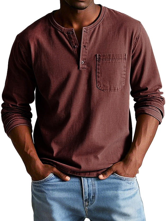 Brayden™ | Classic Comfort Long-Sleeve Shirt