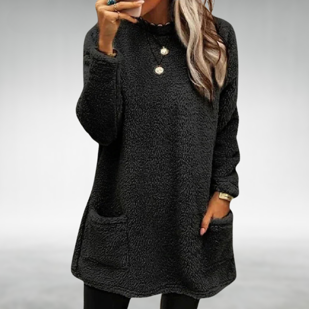 Hildur | Soft Lounge Sweater with Pockets