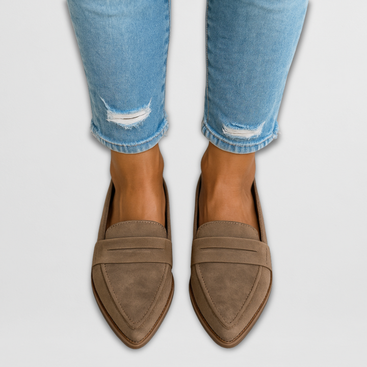 Nadine - Suede Loafers