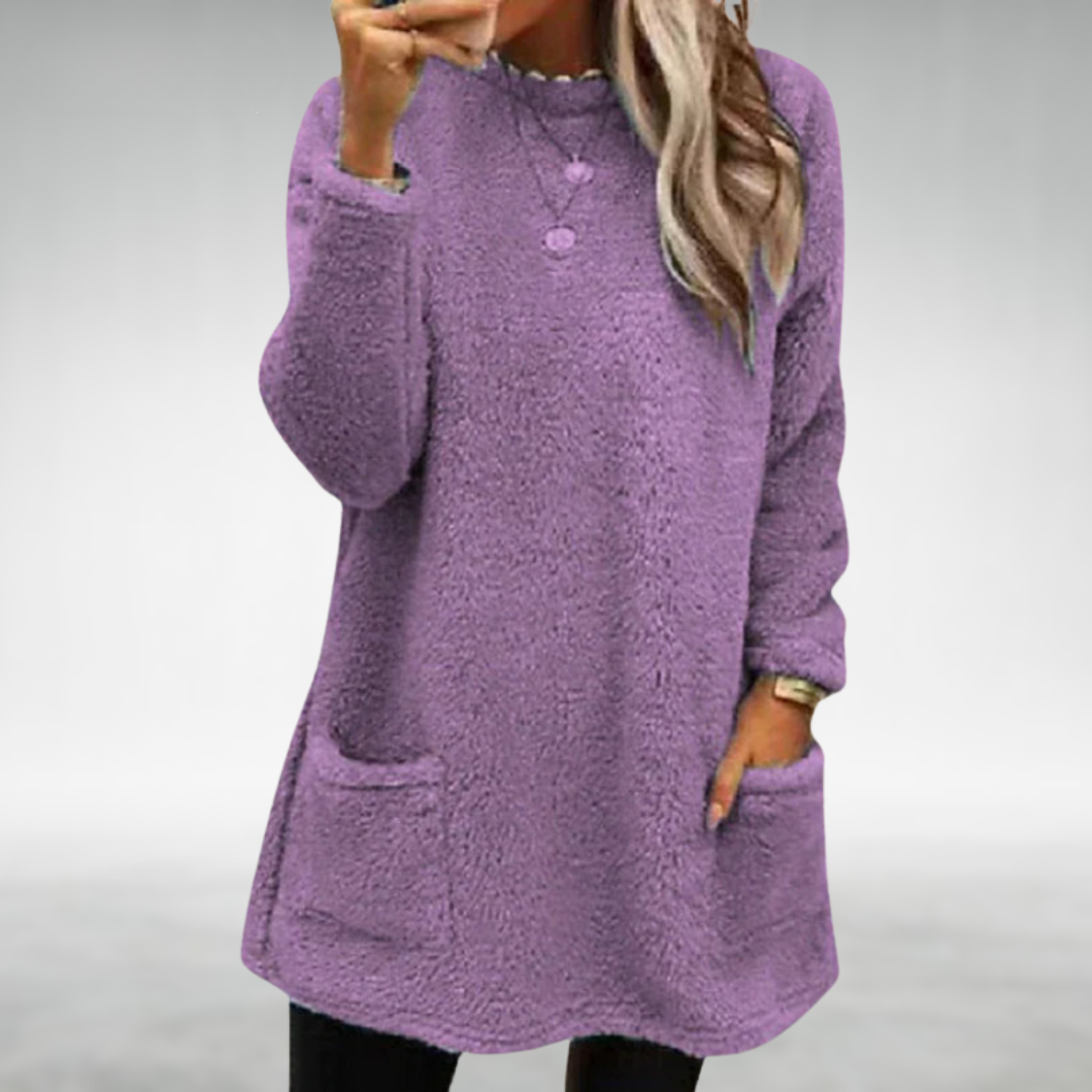 Hildur | Soft Lounge Sweater with Pockets