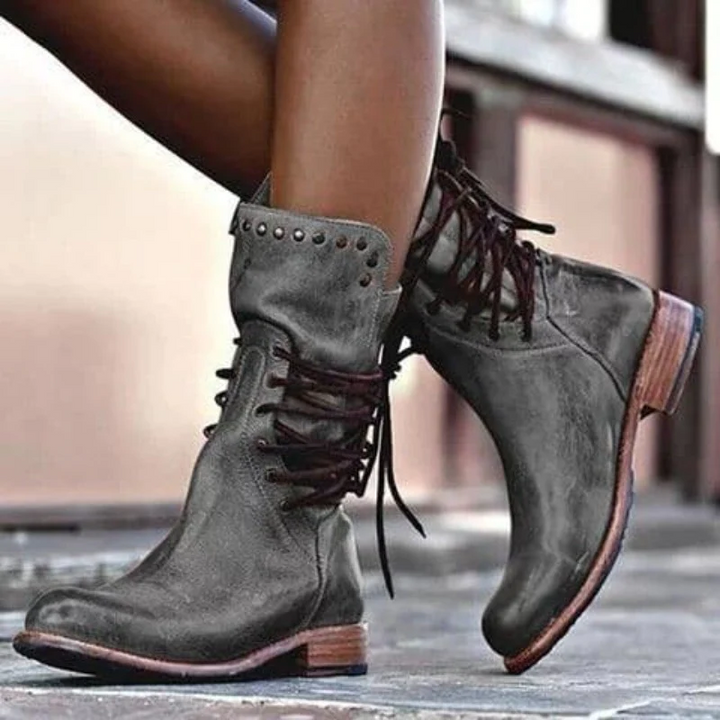 Maura | Lace-up Boots