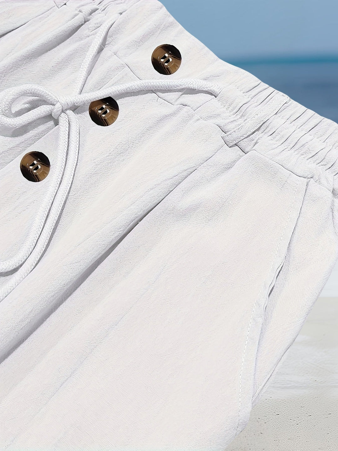 Aznar - Casual Linen Stretch Pants