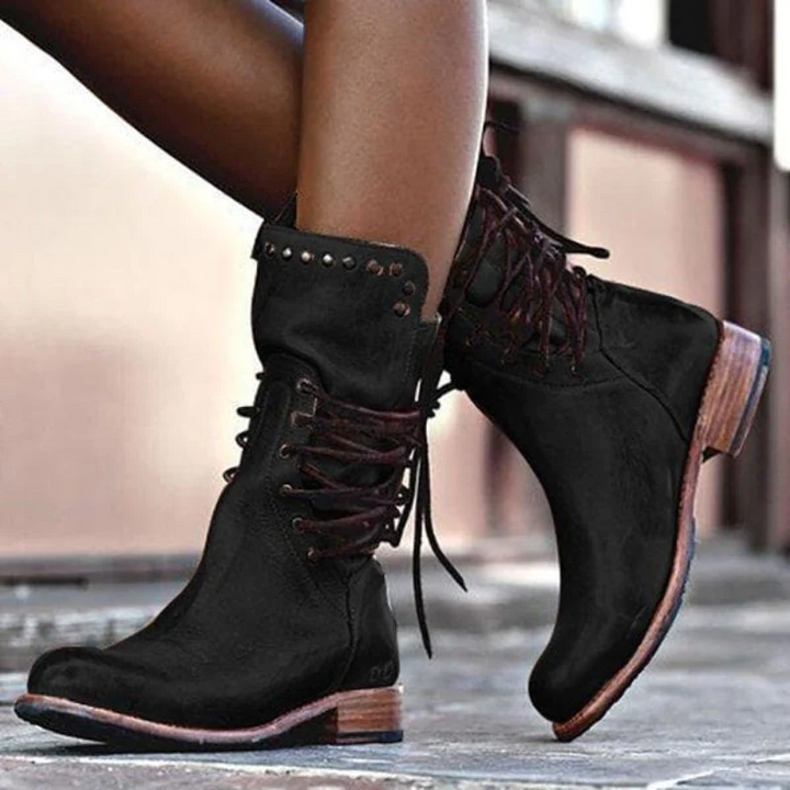 Maura | Lace-up Boots