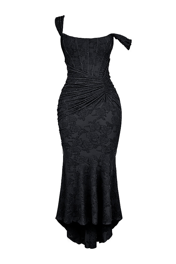 Bente vee™ | Elegant Long Dress with Corset Silhouette