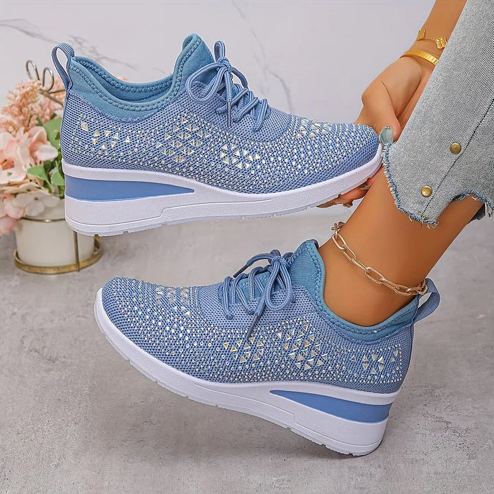 Olivia – Elegant Sparkling Orthopedic Sneakers