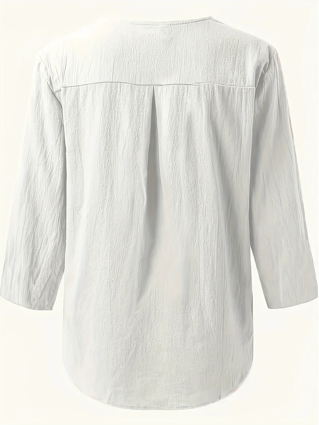 Mykaela – Casual Blouse Made of Cotton and Linen