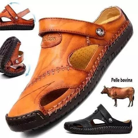 Chris | Orthopedic Leather Sandals