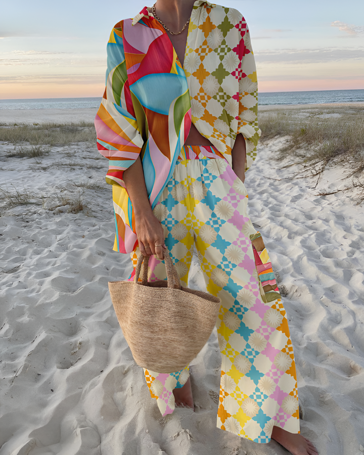 Tamara | Chic Printed Set