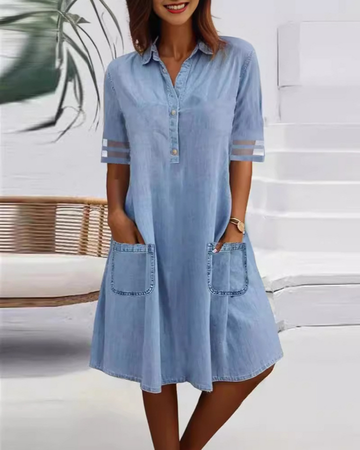 Myla™ | Denim Mini Dress