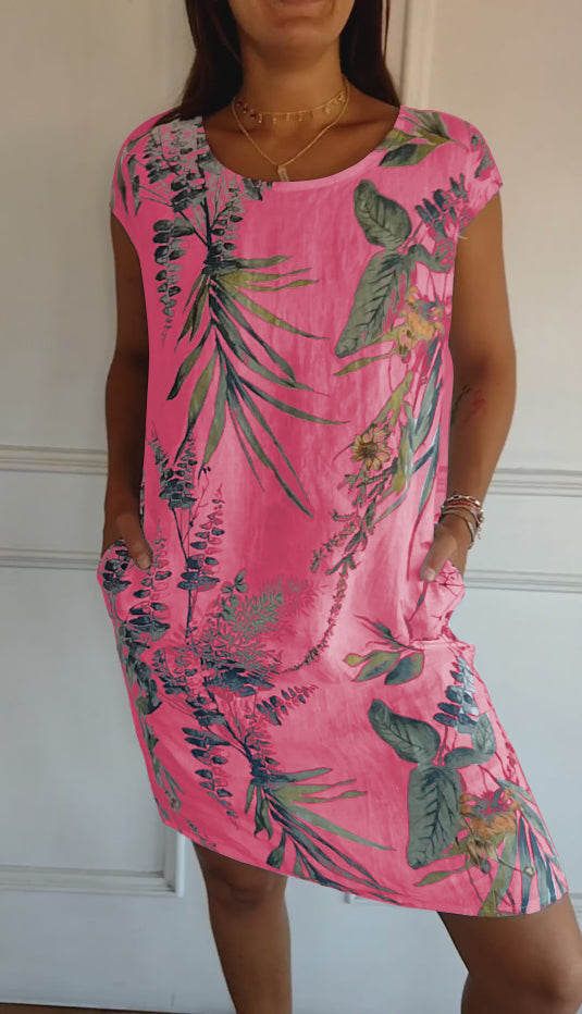 Elarosa | Botanical Breeze Summer Dress
