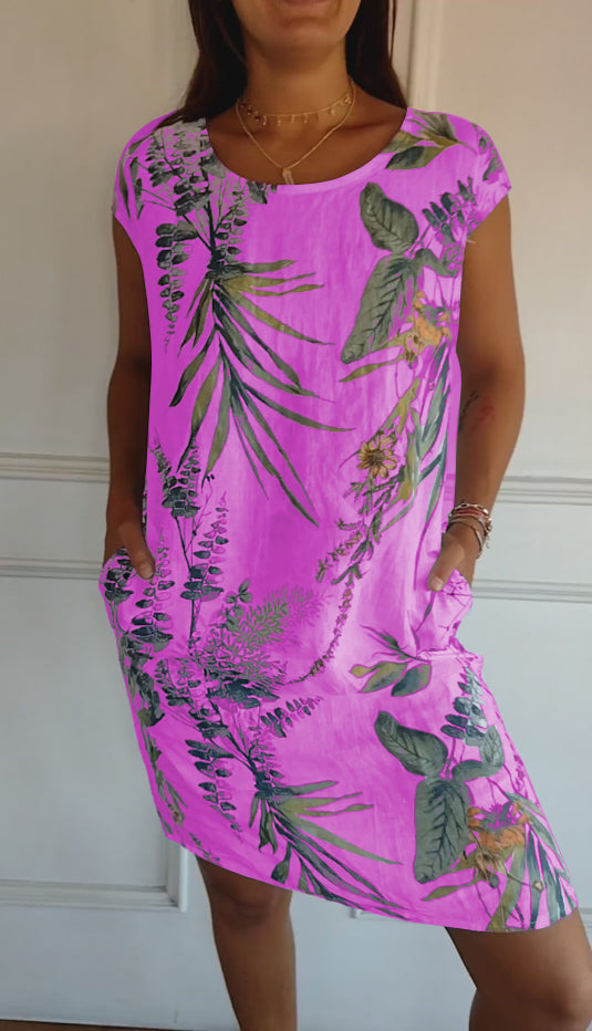 Elarosa | Botanical Breeze Summer Dress