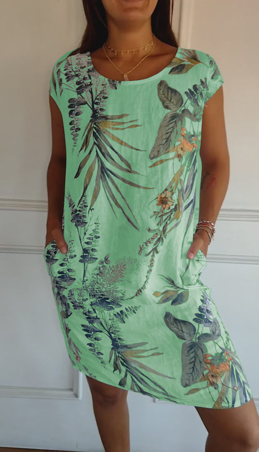 Elarosa | Botanical Breeze Summer Dress