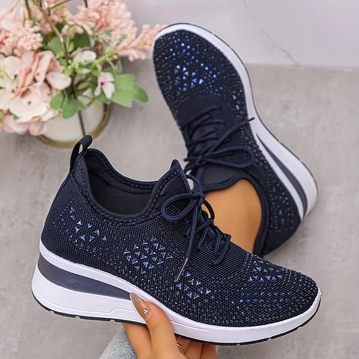 Olivia – Elegant Sparkling Orthopedic Sneakers
