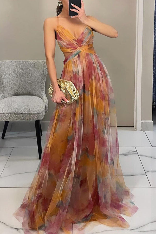 Chloé - Charming Maxi Dress with Floral Print