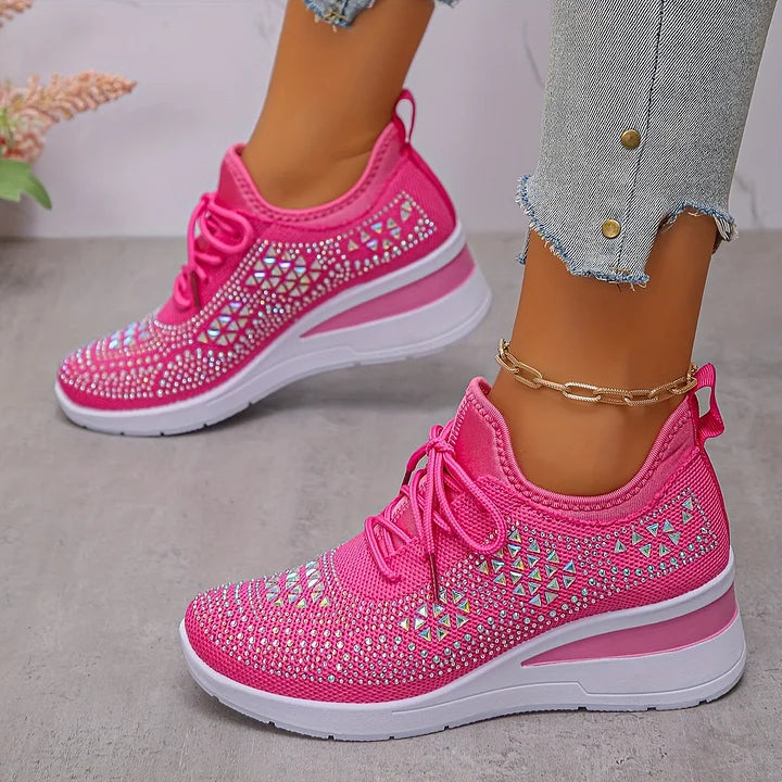 Olivia – Elegant Sparkling Orthopedic Sneakers