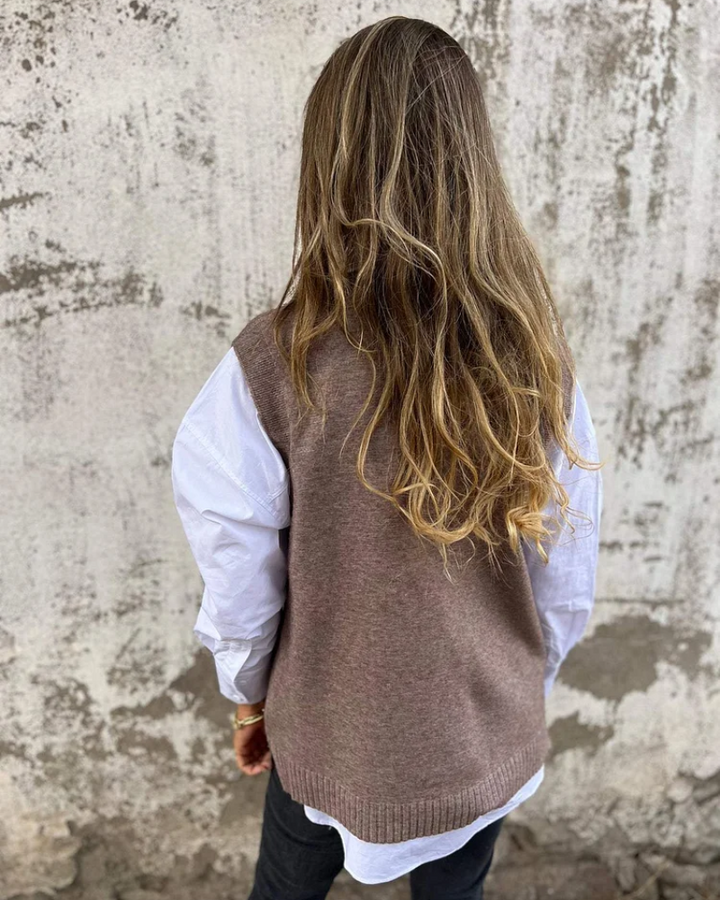 Jessica | Knit Sweater Vest