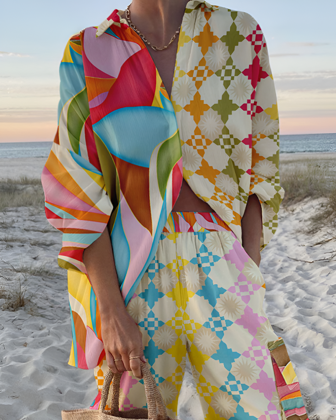 Tamara | Chic Printed Set