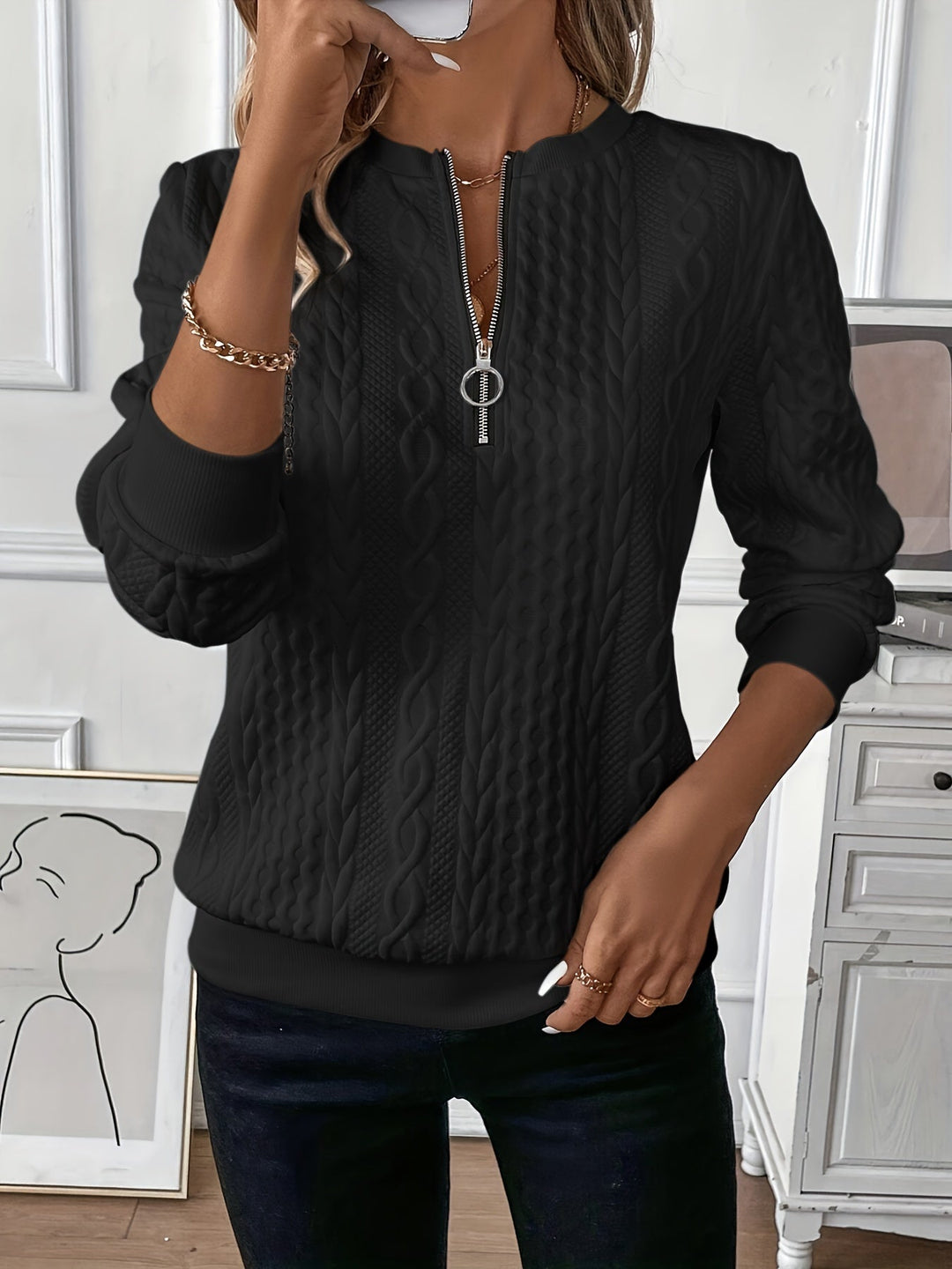 Luna | Stylish Knitted Jumper