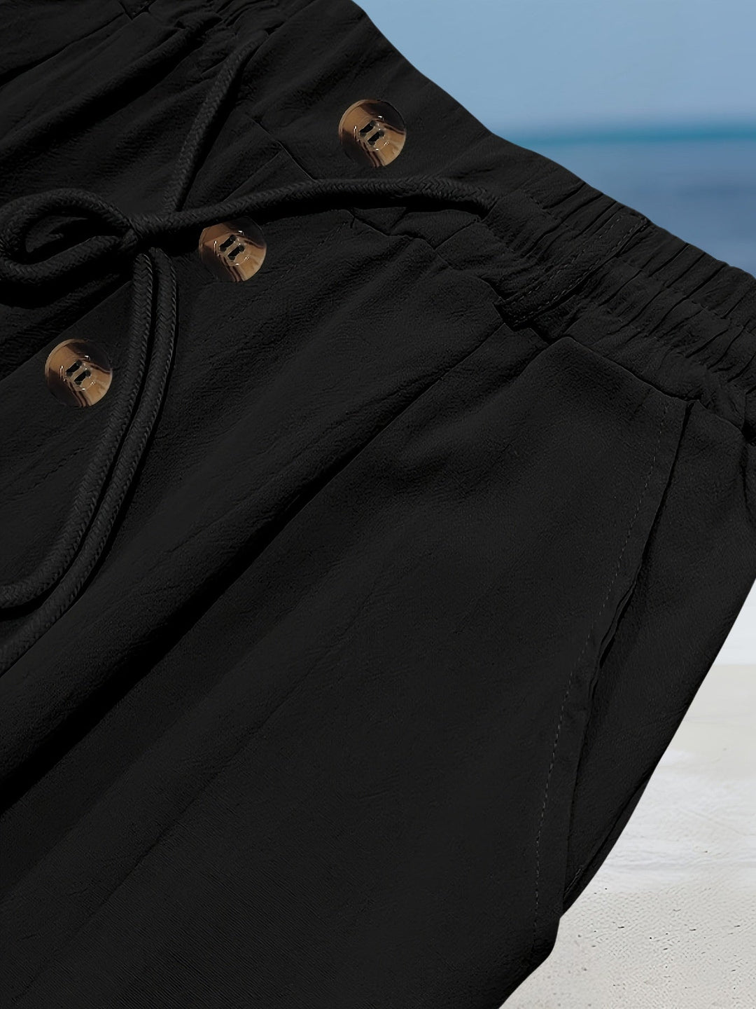 Aznar - Casual Linen Stretch Pants