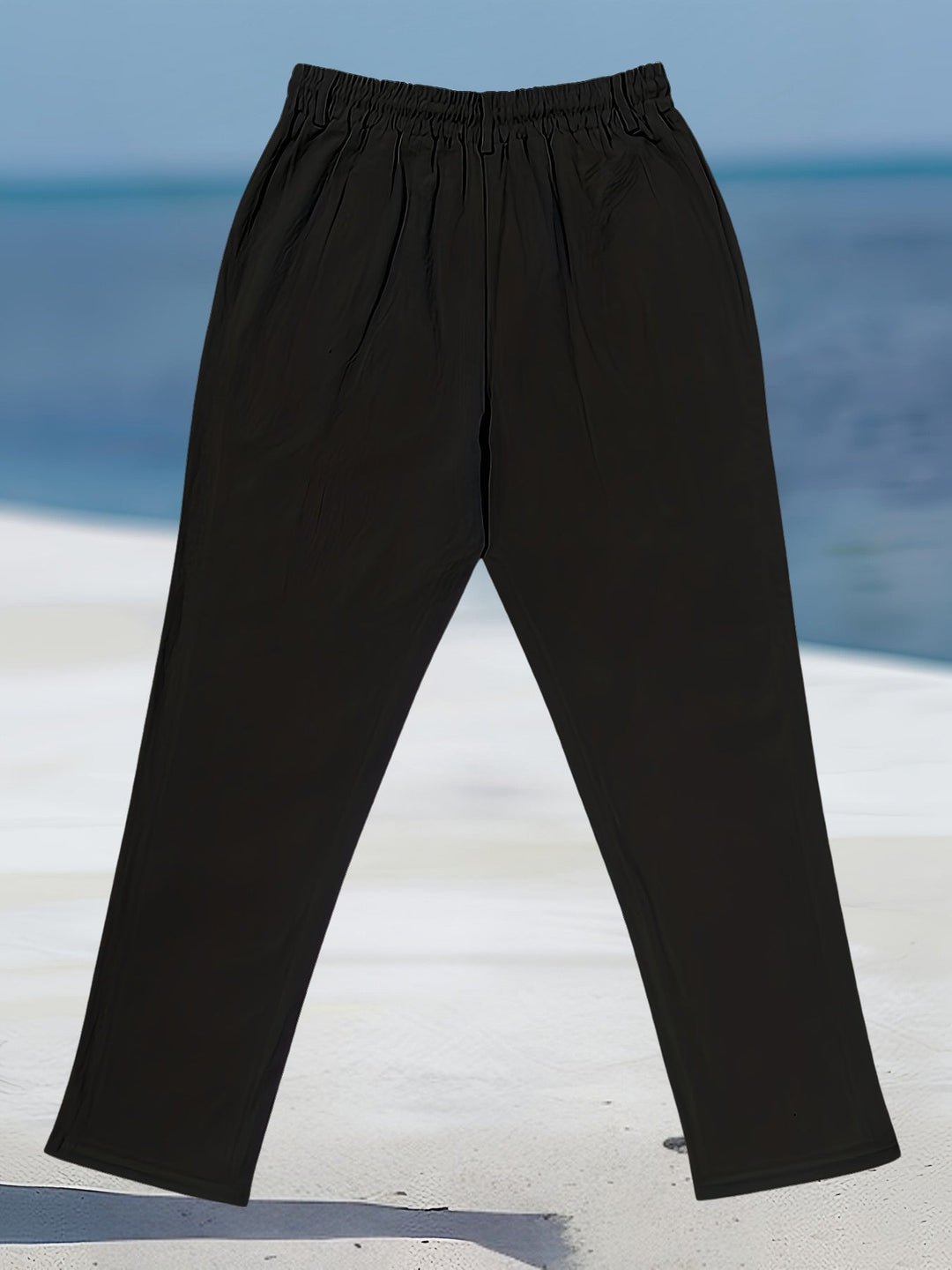 Aznar - Casual Linen Stretch Pants