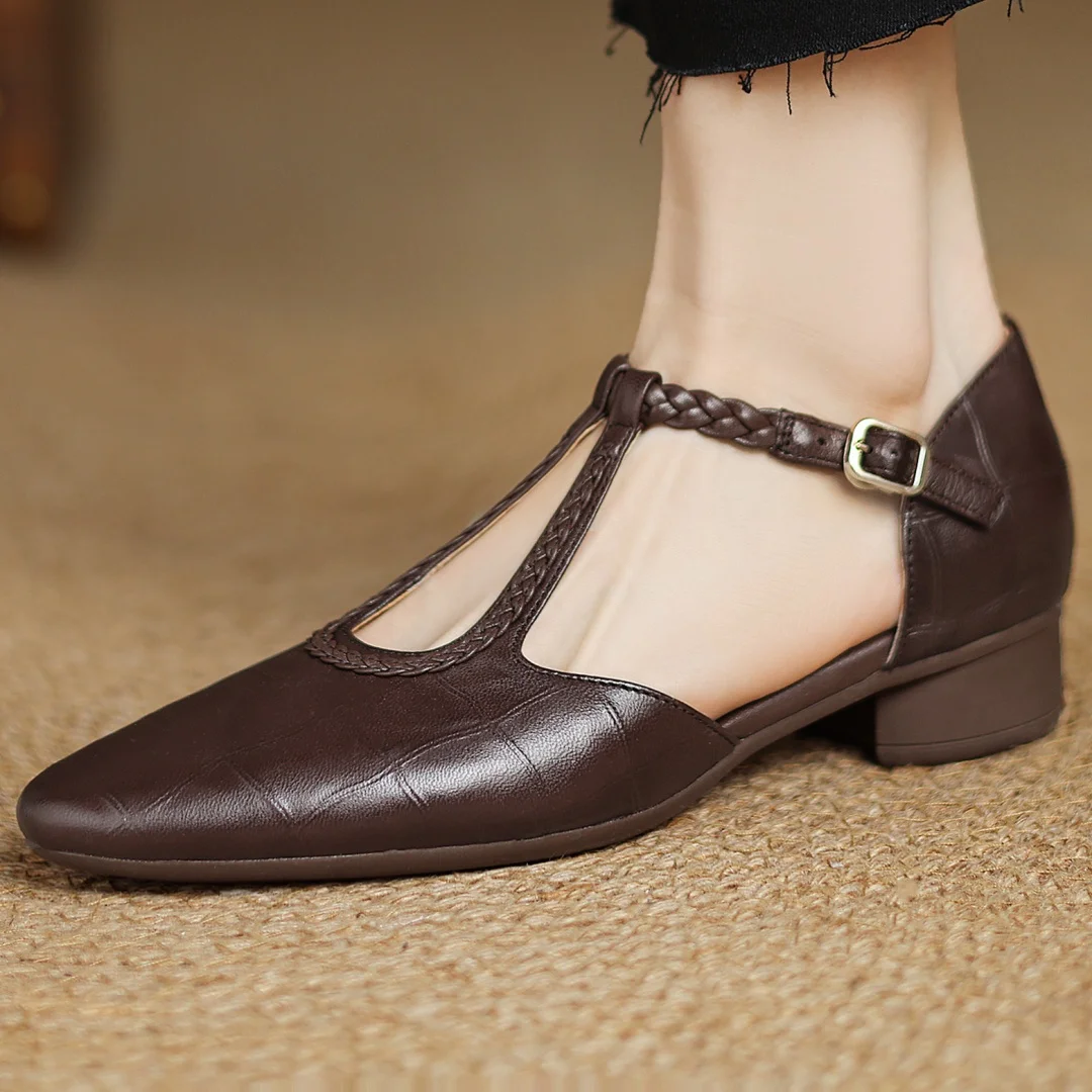 Lida | Kepa Leather Mary Janes