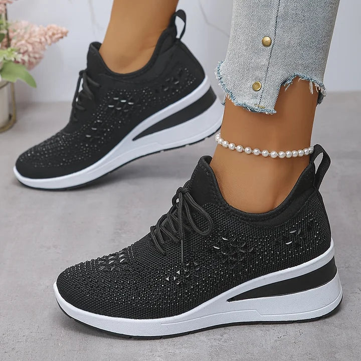 Olivia – Elegant Sparkling Orthopedic Sneakers