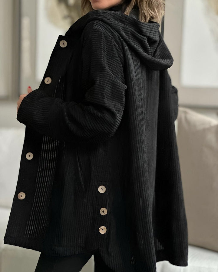 Ellen | Jacket with Buttons and Hood