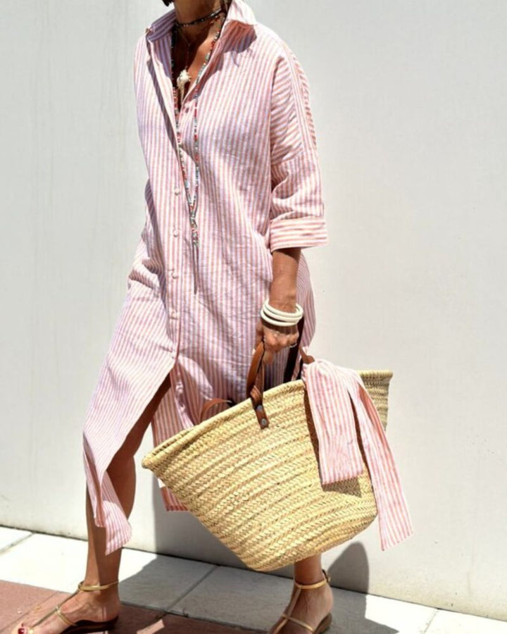 Britt™ | Elegant Shirt Dress