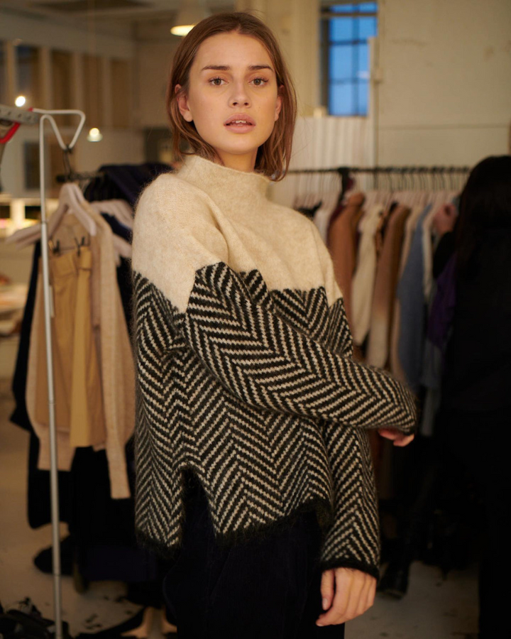 Mona | Cotton Turtleneck Sweater