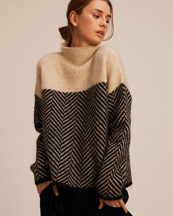 Mona | Cotton Turtleneck Sweater