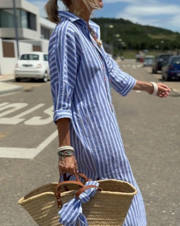 Britt™ | Elegant Shirt Dress
