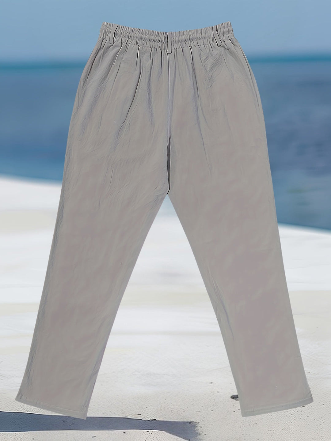 Aznar - Casual Linen Stretch Pants