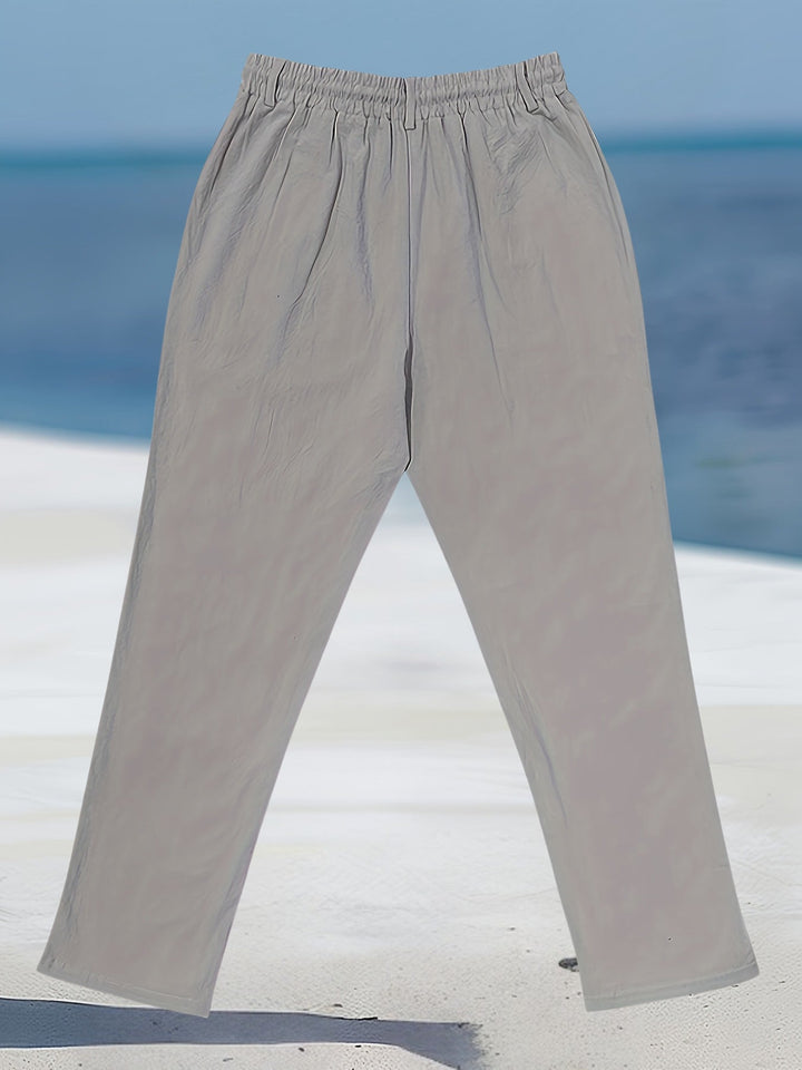 Aznar - Casual Linen Stretch Pants