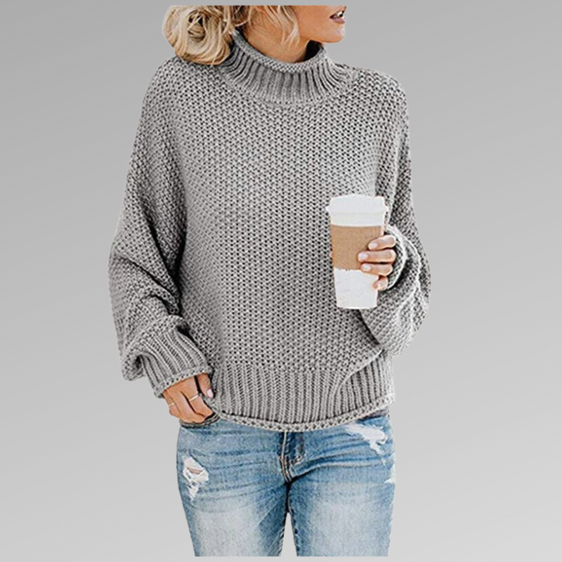 Braelyn | Pullover with High Collar