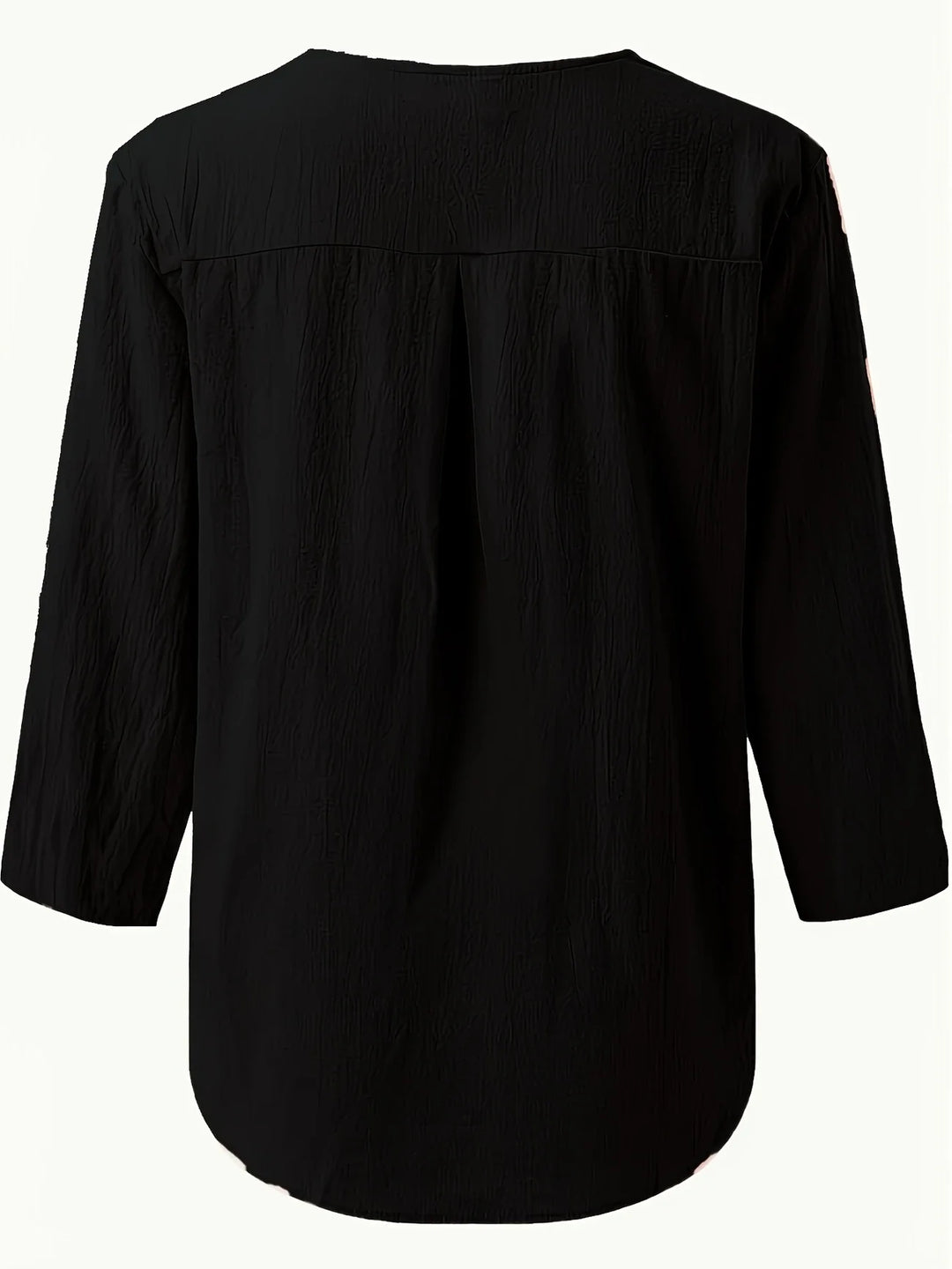 Mykaela – Casual Blouse Made of Cotton and Linen