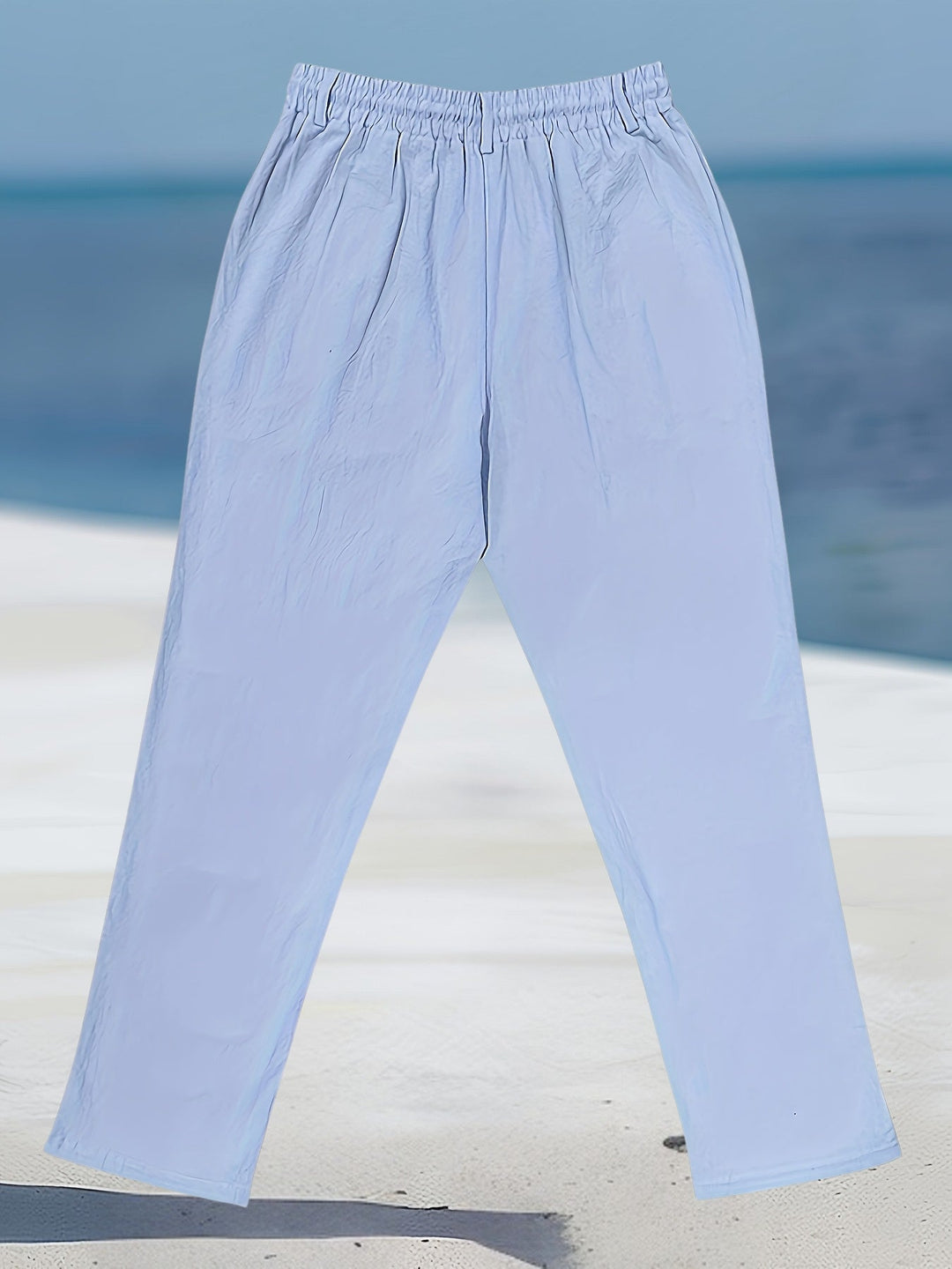 Aznar - Casual Linen Stretch Pants