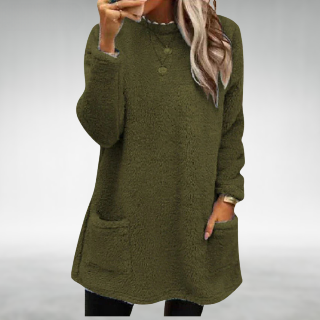 Hildur | Soft Lounge Sweater with Pockets