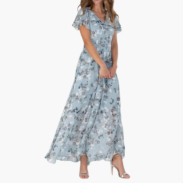 Deirdre | Glamorous Tummy Covering Dress