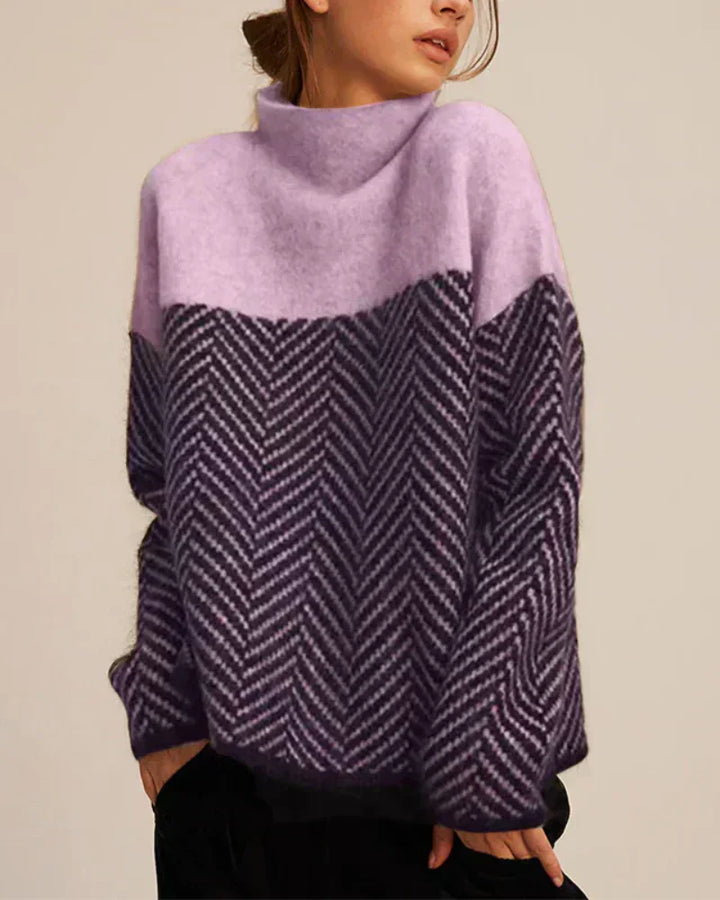 Mona | Cotton Turtleneck Sweater